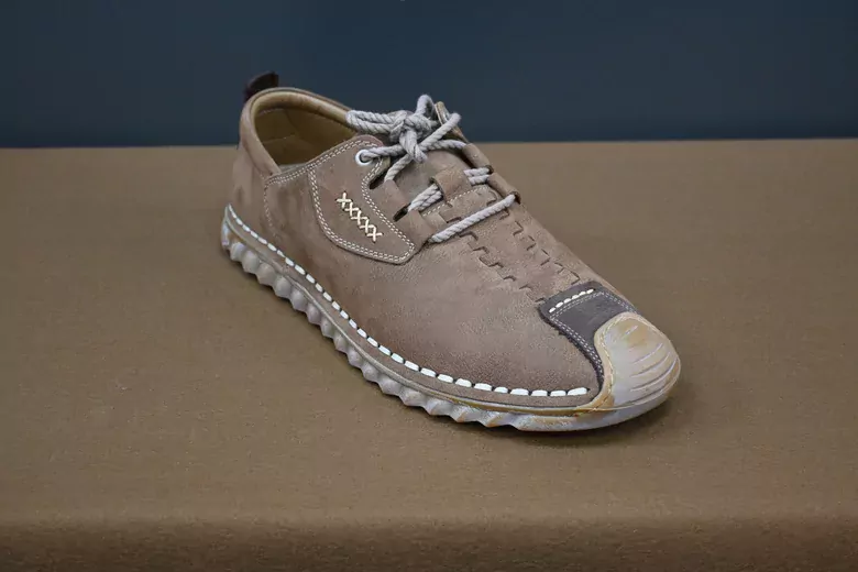 Erkek Nubuk Deri Kaymaz Taban Bağcıklı Ayakkabı