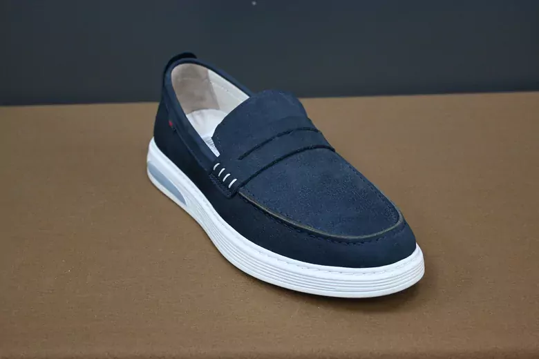 Erkek Nubuk Deri Kaymaz Taban Ayakkabı