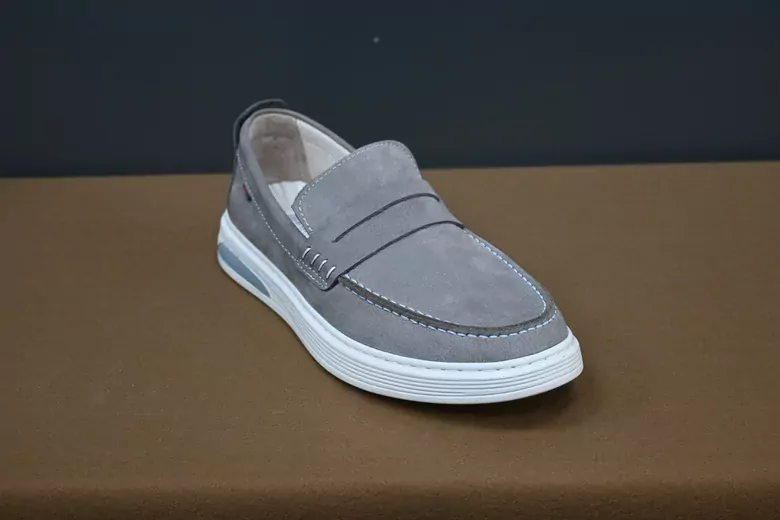 Erkek Nubuk Deri Kaymaz Taban Ayakkabı