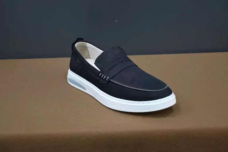 Erkek Nubuk Deri Kaymaz Taban Ayakkabı