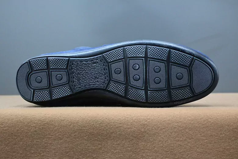 Erkek Nubuk Deri Zincirli Kaymaz Taban Ayakkabı