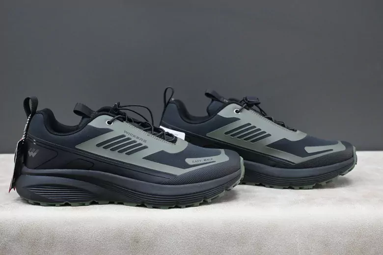 Erkek Lastik Bağcıklı Kaymaz Taban Ayakkabı