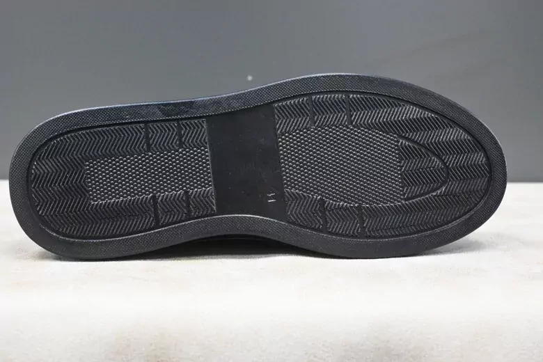 Erkek Lastikli Kaymaz Taban Deri Ayakkabı