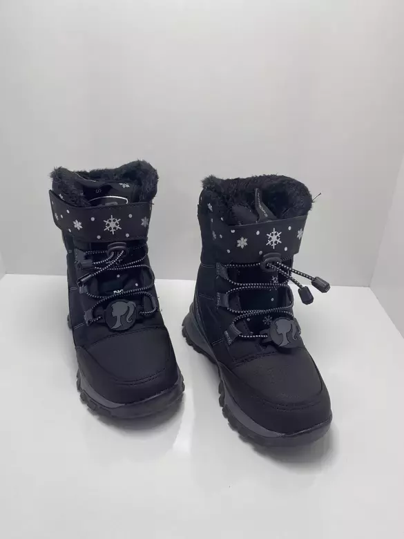 Çocuk Akıllı Bağcıklı Ve Cırtlı Kaymaz Taban İçi Kürklü Bot