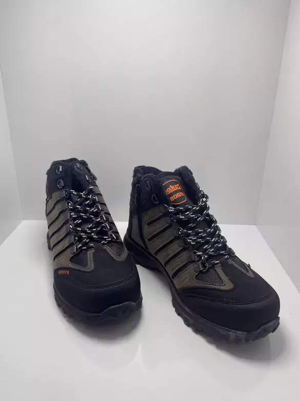 Erkek Bağcıklı Kaymaz Taban Fermuarlı Bot