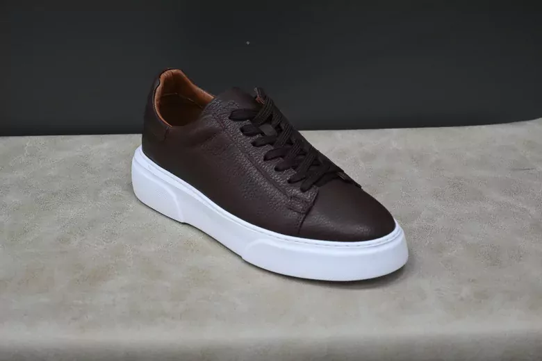 Erkek Deri Bağcıklı Spor