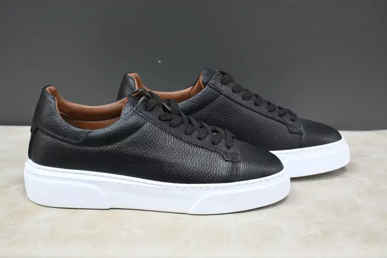 Erkek Deri Bağcıklı Spor