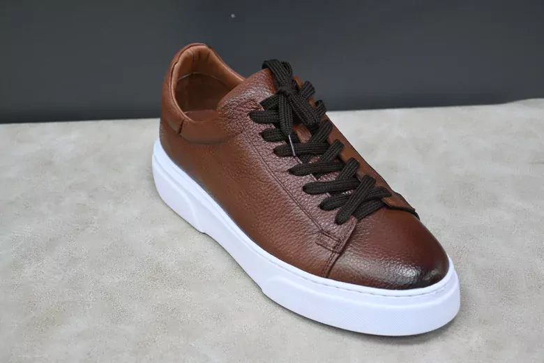 Erkek Deri Air Taban Spor