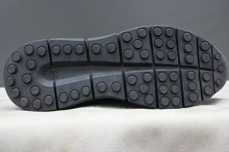 Erkek Deri Kavçuklu Taban Lastik Bağcıklı Spor