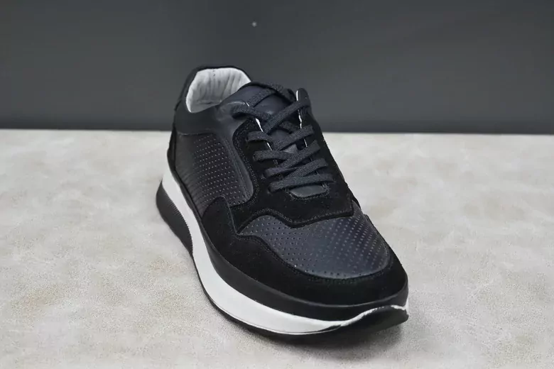 Erkek Nubuk Deri Bağcıklı Spor