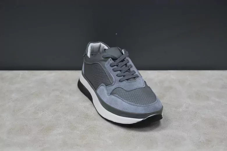 Erkek Nubuk Deri Bağcıklı Spor