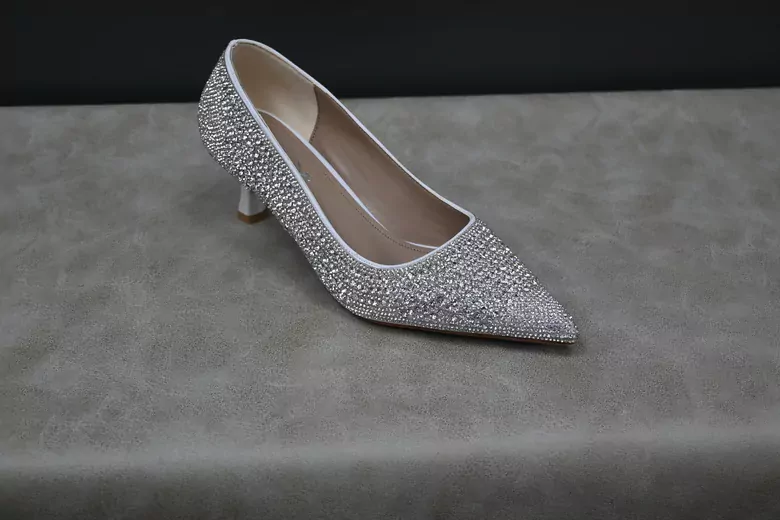 Kadın İncili Topuklu Stiletto