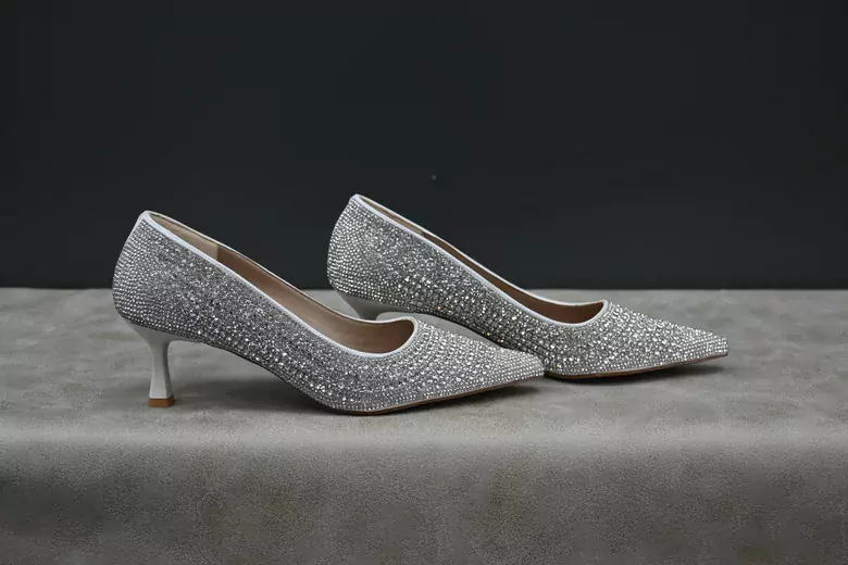 Kadın İncili Topuklu Stiletto