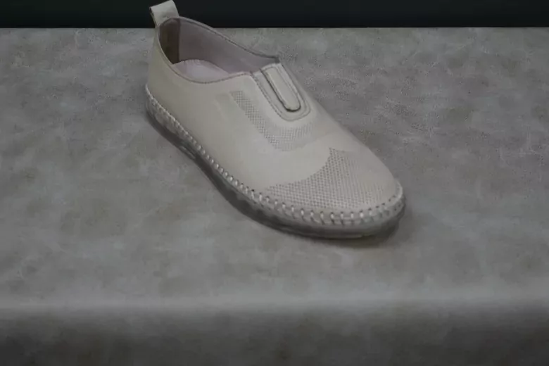 Kadın Deri Memory Foam Taban Babet