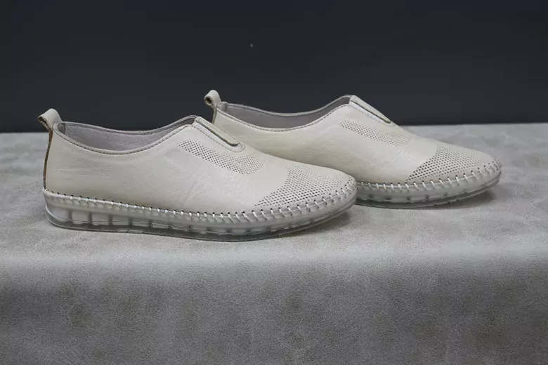 Kadın Deri Memory Foam Taban Babet