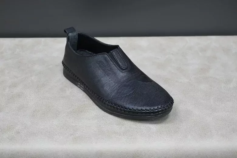 Kadın Deri Memory Foam Taban Babet