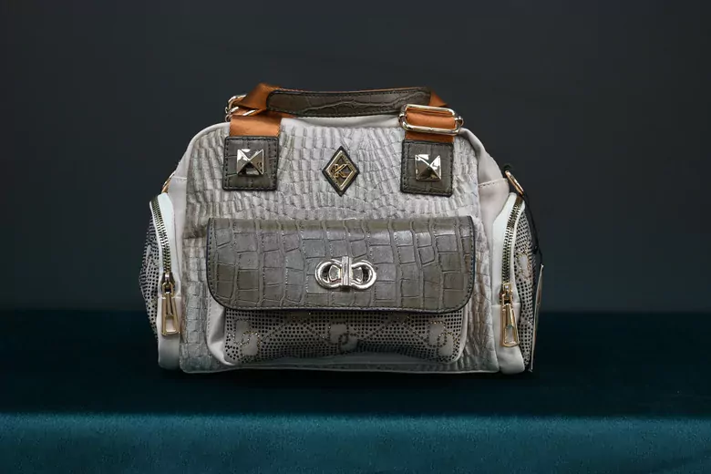 Kadın Kroko Desenli Çanta