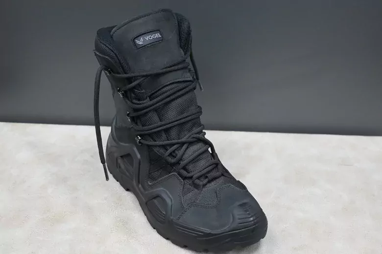 Erkek Kaymaz Taban Su Geçirmez Dayanıklı Askeri Uzun Bot