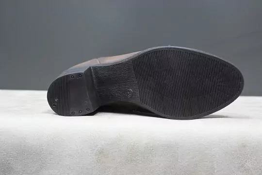 KADIN AÇIK KAHVERENGİ ESKİTME DERİ BOT