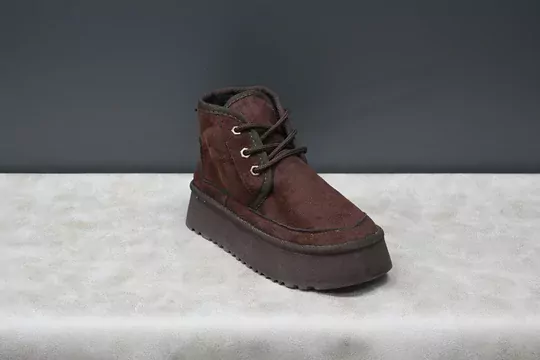 Kadın Kısa Boğazlı Bağcıklı İçi Kürklü Bot