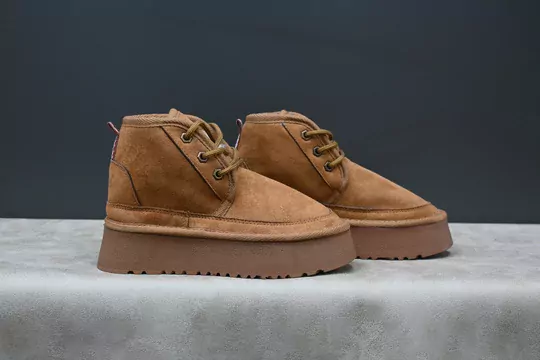 Kadın Kısa Boğazlı Bağcıklı İçi Kürklü Bot