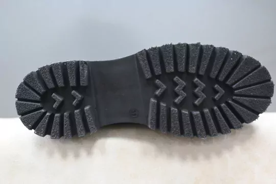 Kadın Düz Burun Çift Fermuar Kaymaz Taban Çizme