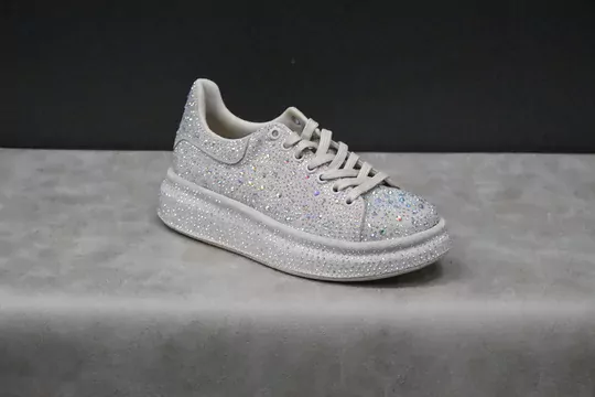 Kadın Taş İşlemeli yüksek Taban Bot