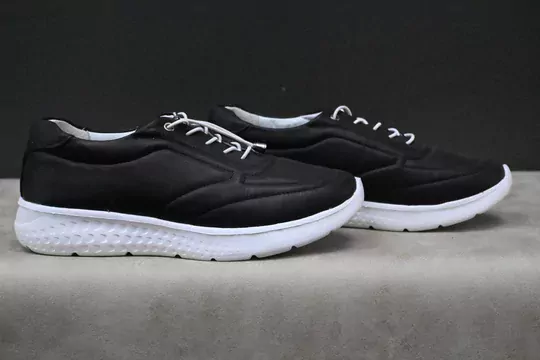 Kadın Deri Ortapedik Akıllı Bağcıklı Spor Ayakkabı