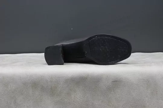 Kadın Deri Topuklu Fermuarlı Bot