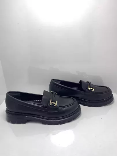 KADIN Düz Taban Tokalı Anne Kundura