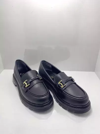 KADIN Düz Taban Tokalı Anne Kundura