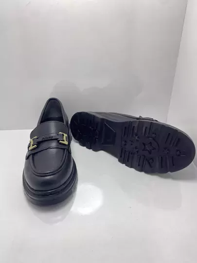 KADIN Düz Taban Tokalı Anne Kundura