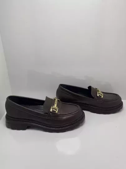 Kadın Düz Taban Tokalı Kundura