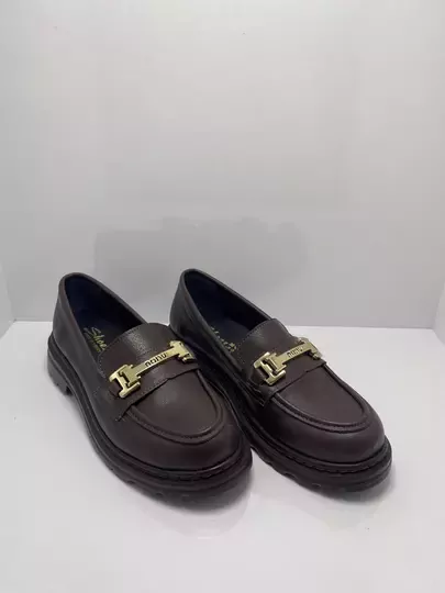 Kadın Düz Taban Tokalı Kundura