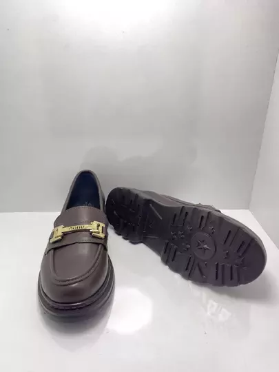 Kadın Düz Taban Tokalı Kundura