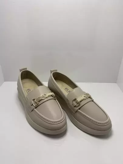 Kadın Tokalı Dolgulu Topuklu Ortapedik Kundura