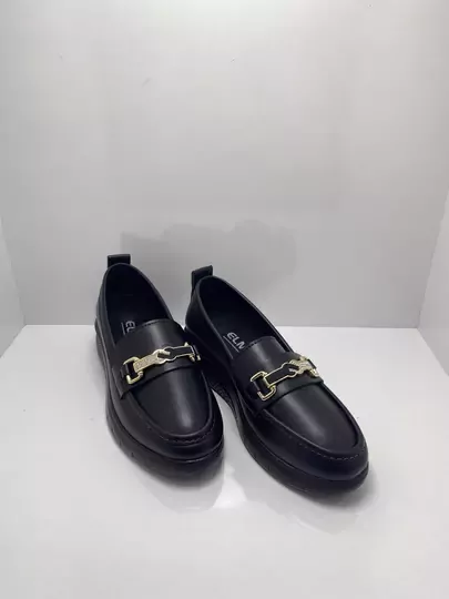 Kadın Tokalı Dolgulu Topuklu Ortapedik Kundura