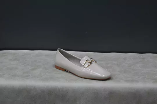 Kadın Taşlı Tokalı Babet