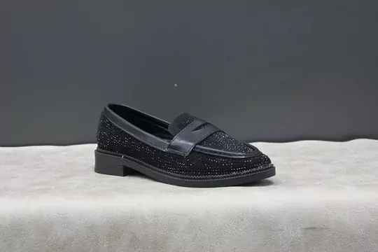 Kadın Düz Taş İşlemeli Babet