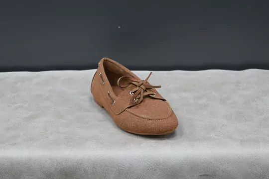 Kadın Nubuk Bağcıklı Babet