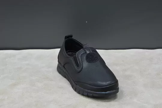 Kadın Lastik İnce Taş İşlemeli Anne Ayakkabı