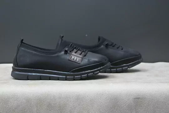 Kadın Ortapedik Bağcıklı Anne Ayakkabı