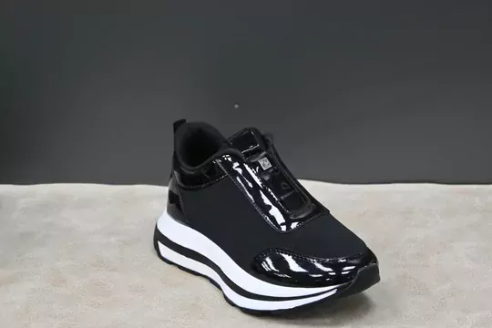 Kadın Rugan Streç Yüksek Taban Spor