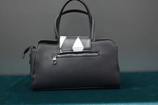 Kadın Çanta Ekose Siyah