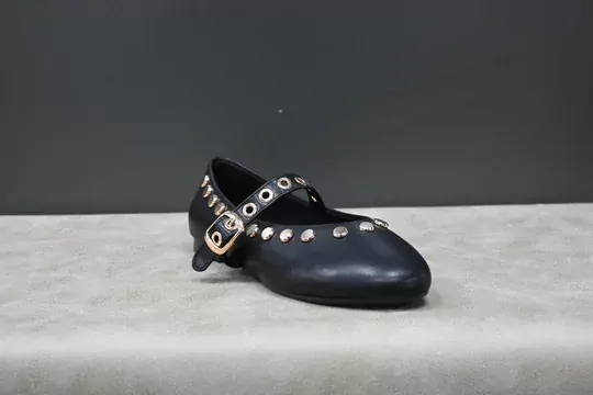 Kadın Zımbalı Kemerli Babet