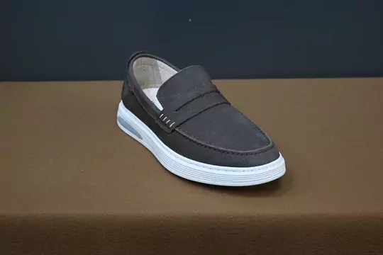 Erkek Nubuk Deri Kaymaz Taban Ayakkabı