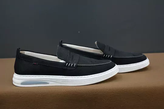 Erkek Nubuk Deri Kaymaz Taban Ayakkabı