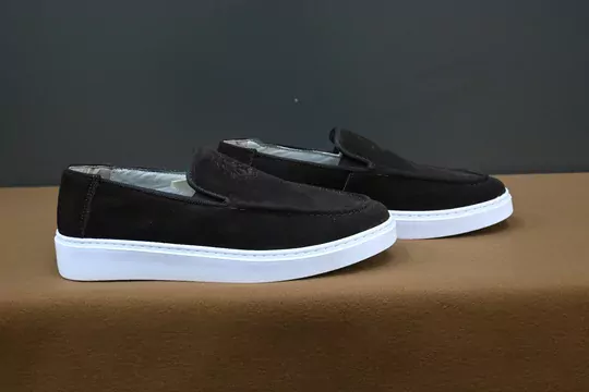 Erkek Nubuk Deri Kaymaz Taban Ayakkabı