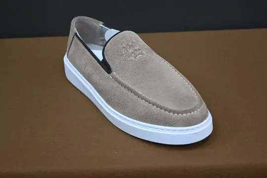 Erkek Nubuk Deri Kaymaz Taban Ayakkabı