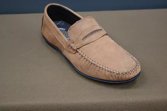 Erkek Nubuk Deri Kaymaz Taban Ayakkabı